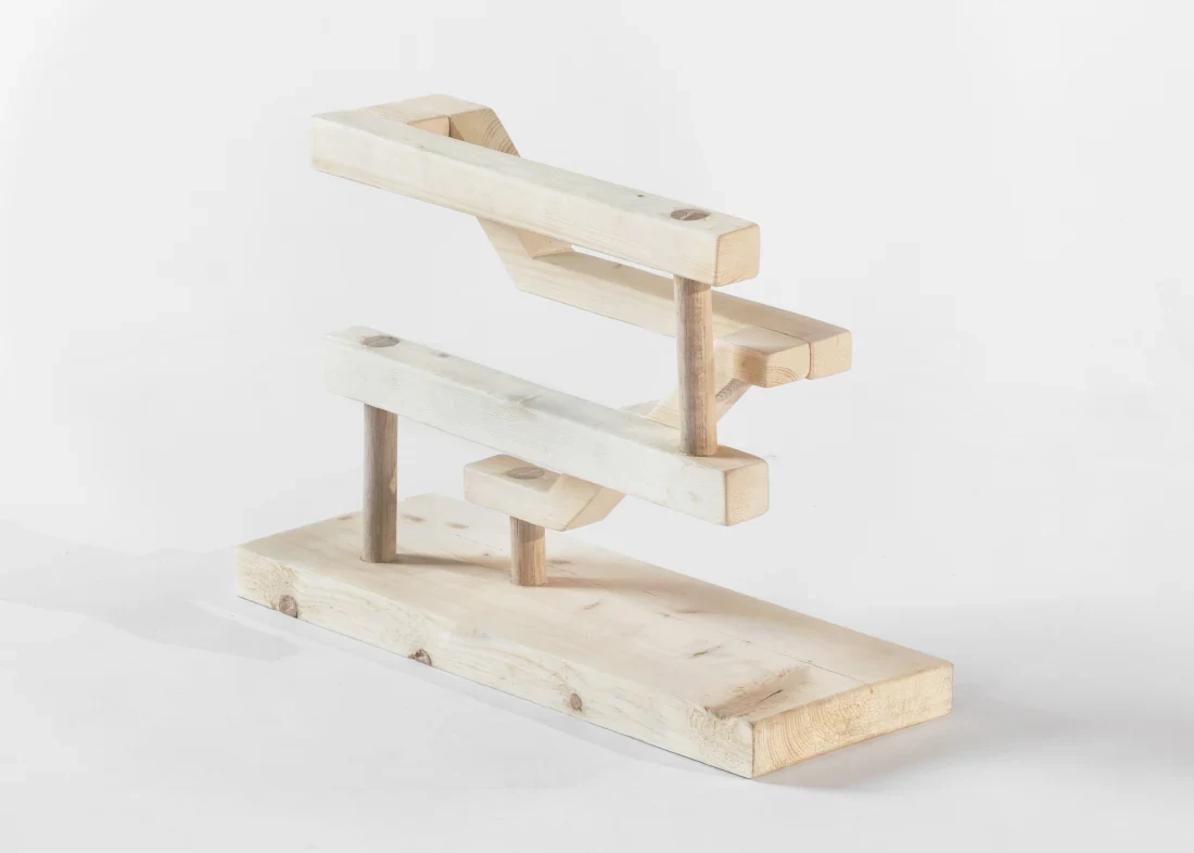 Maquette conceptuelle des circulations du musée